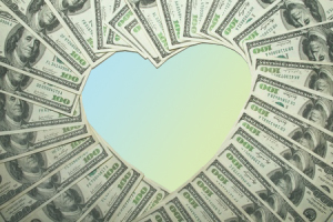 money heart